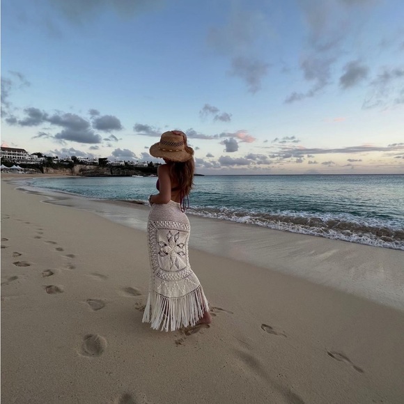 Flook the label crochet maxi skirt size small - Picture 4 of 9